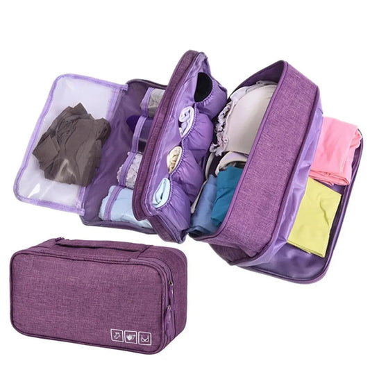 Travel organizer for underwear